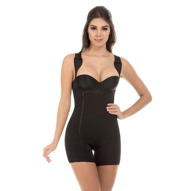 Bodysuit modelador com zíper - Ferreira Store