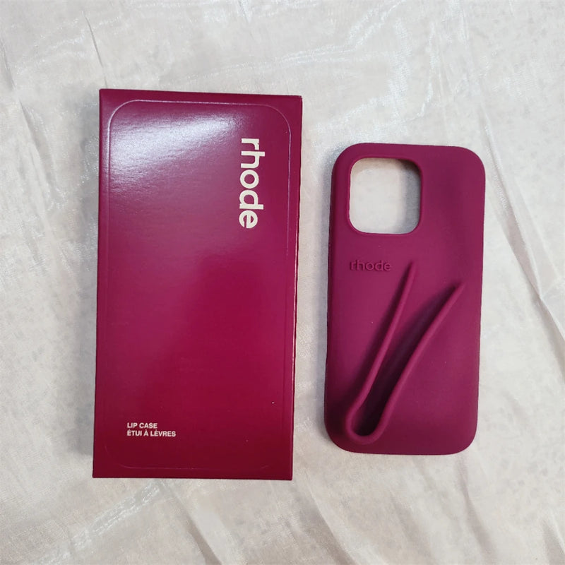 Nova Capa de Silicone para iPhone com Porta-Batom