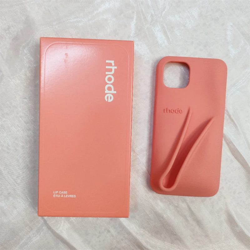 Nova Capa de Silicone para iPhone com Porta-Batom