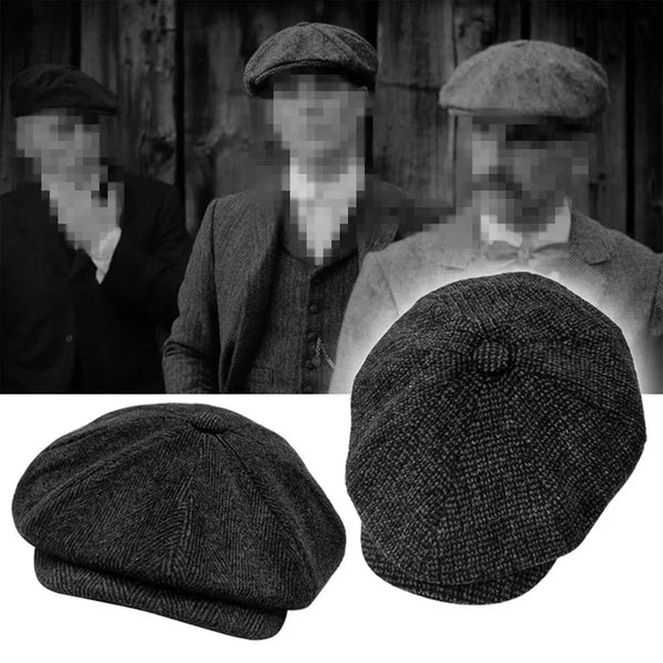 Caps Newsboy Retrô para Homens - Ferreira Store