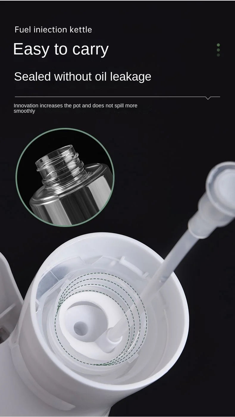 Garrafa Spray  200/300/500ml para Churrasco e Cozinha - Pulverizador de Azeite