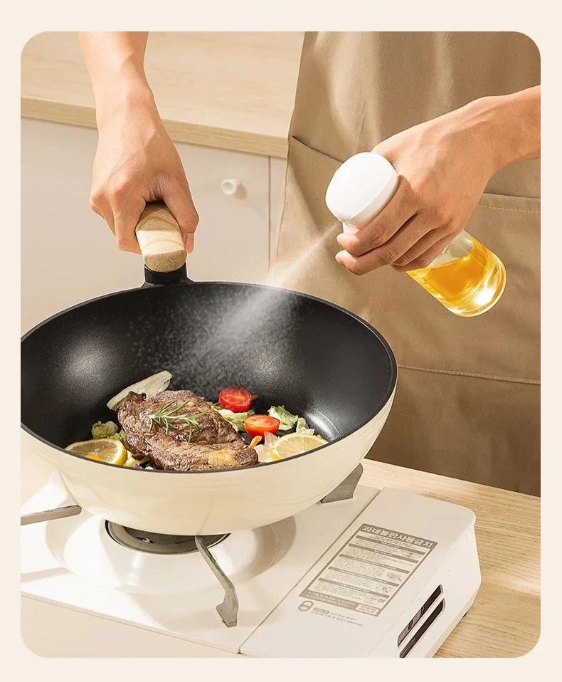 Garrafa Spray  200/300/500ml para Churrasco e Cozinha - Pulverizador de Azeite