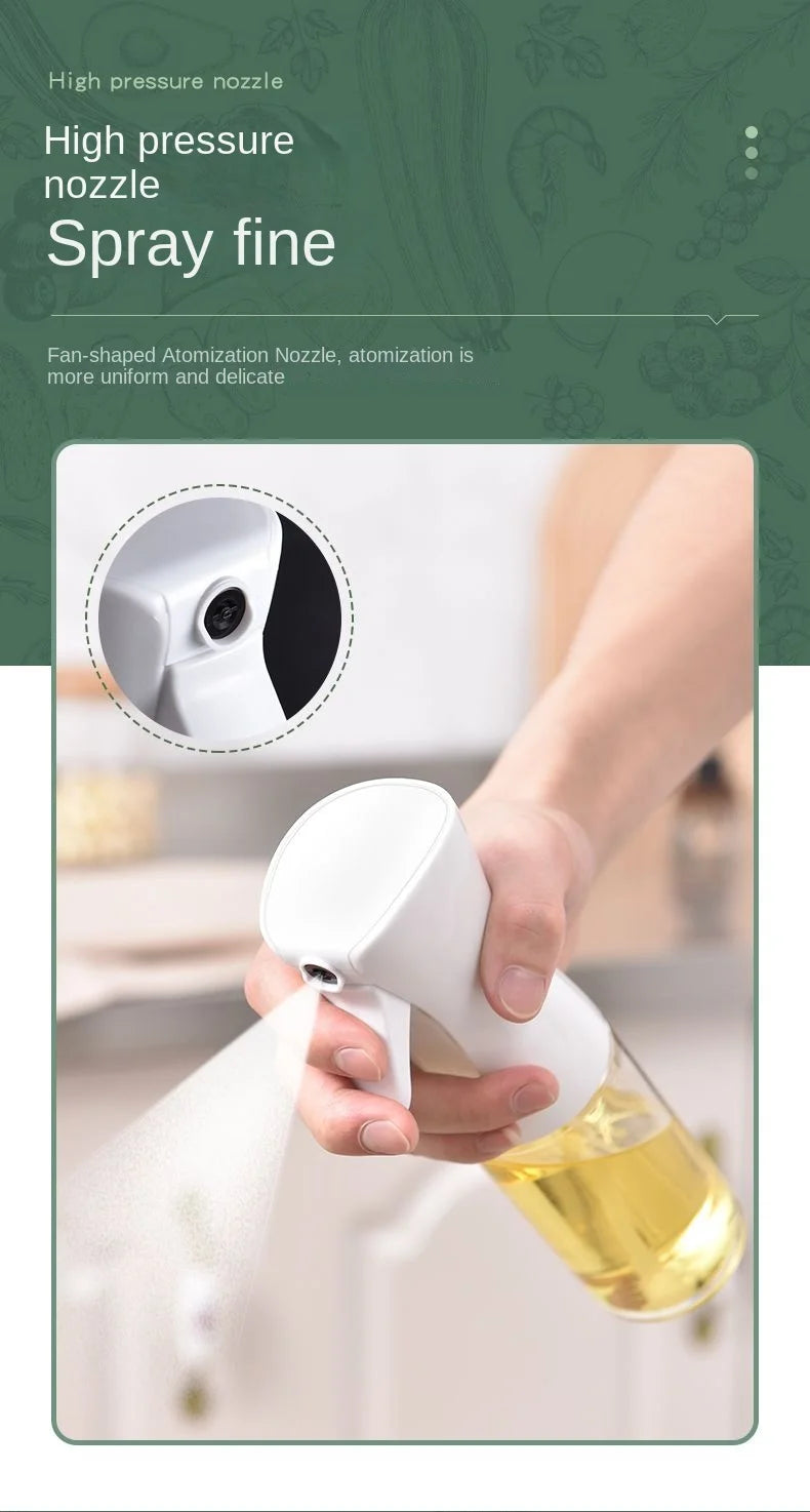 Garrafa Spray  200/300/500ml para Churrasco e Cozinha - Pulverizador de Azeite