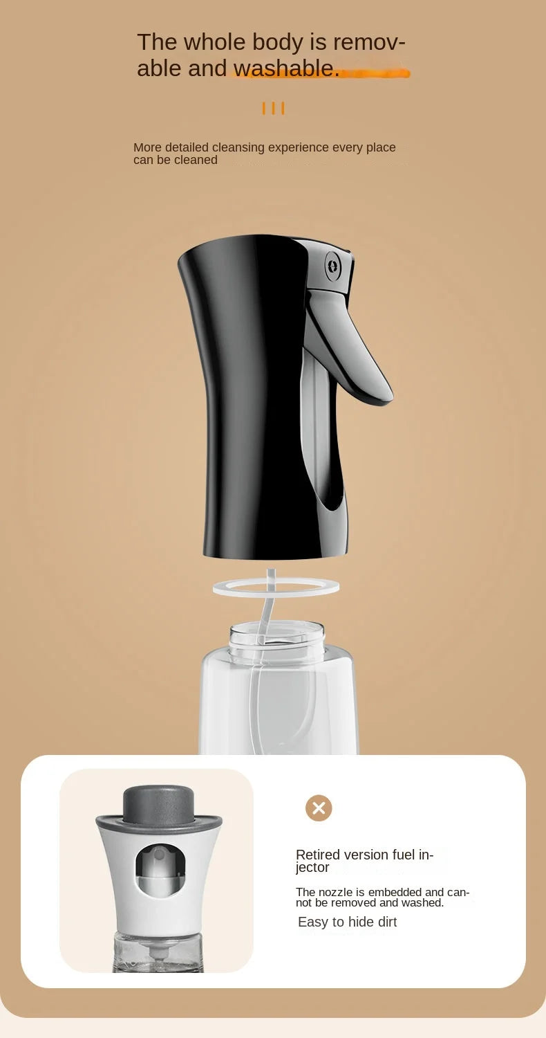 Garrafa Spray  200/300/500ml para Churrasco e Cozinha - Pulverizador de Azeite