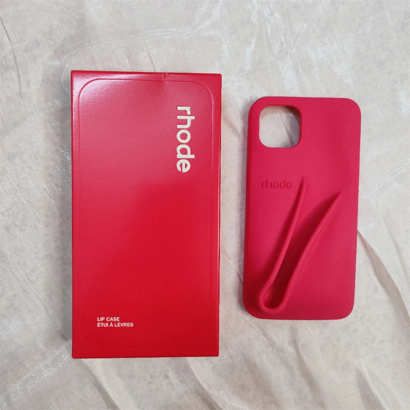 Nova Capa de Silicone para iPhone com Porta-Batom