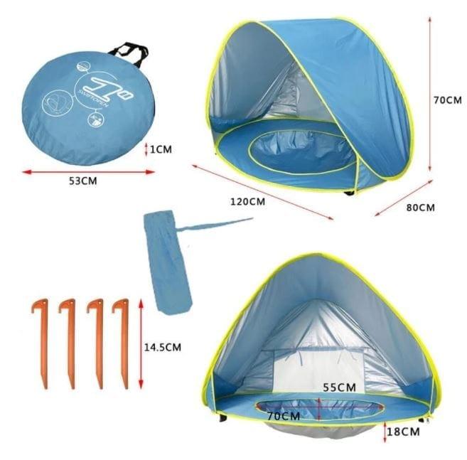 Barraca Bebê com Proteção UV - Tenda Kids - Ferreira Store